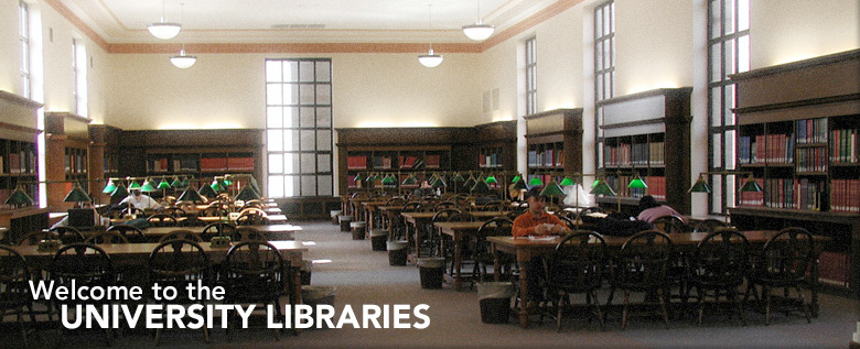 students studying quietly at the Pattee Reading Room