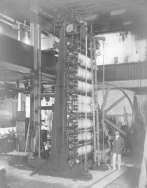 old photo of the Hammermill paper mill