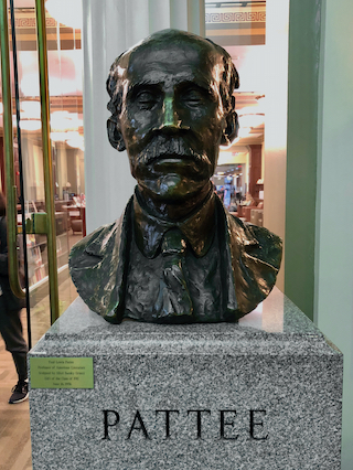 Bust of Fred Lewis Pattee