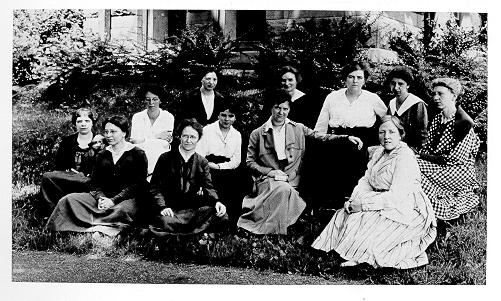 The first home economics extension agents, 1917. 