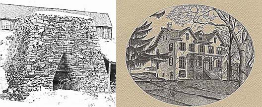 Centre Iron Furnace and the Centre Furnace Mansion