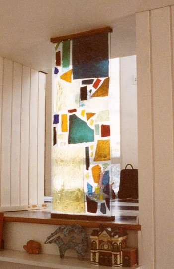 Stained glass from living room