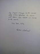 handwritten letter from Ferenc Molnar