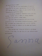 handwritten letter from Ganna Walska