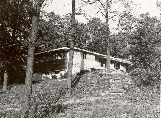 the house soon after construction