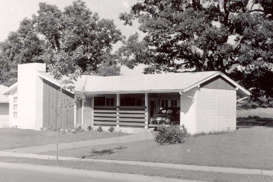 house circa 1954