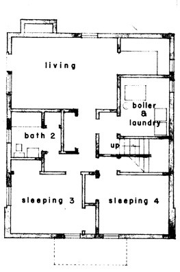 lower level floor plan