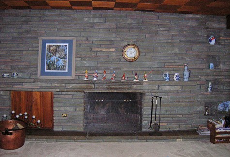 fireplace wall