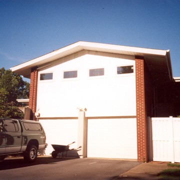 lower garage exterior