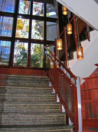 stone staircase