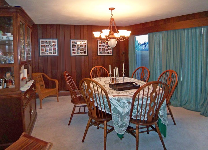 View of dining room