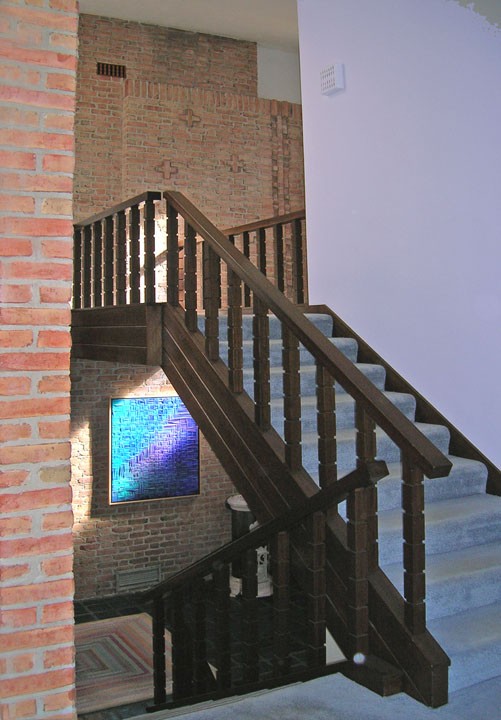 View of open stairs
