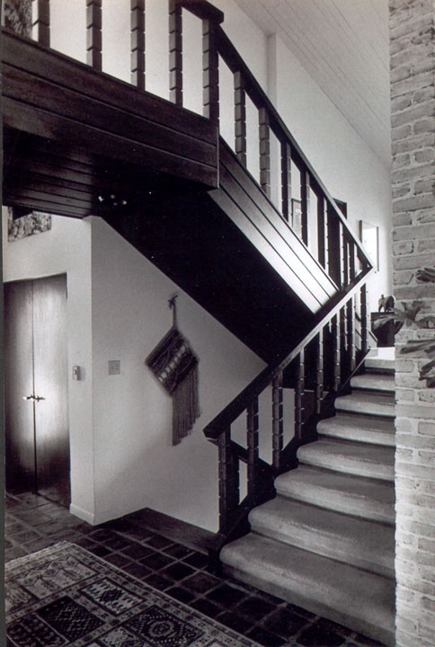View of open stairs