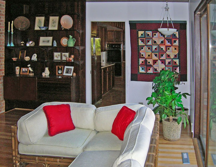 View of the family room