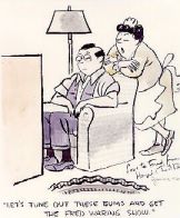 Example of cartoon collected by Fred Waring