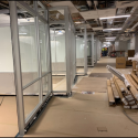 May 2019 - Ground Floor West Pattee Group Study Room Partitions Installed